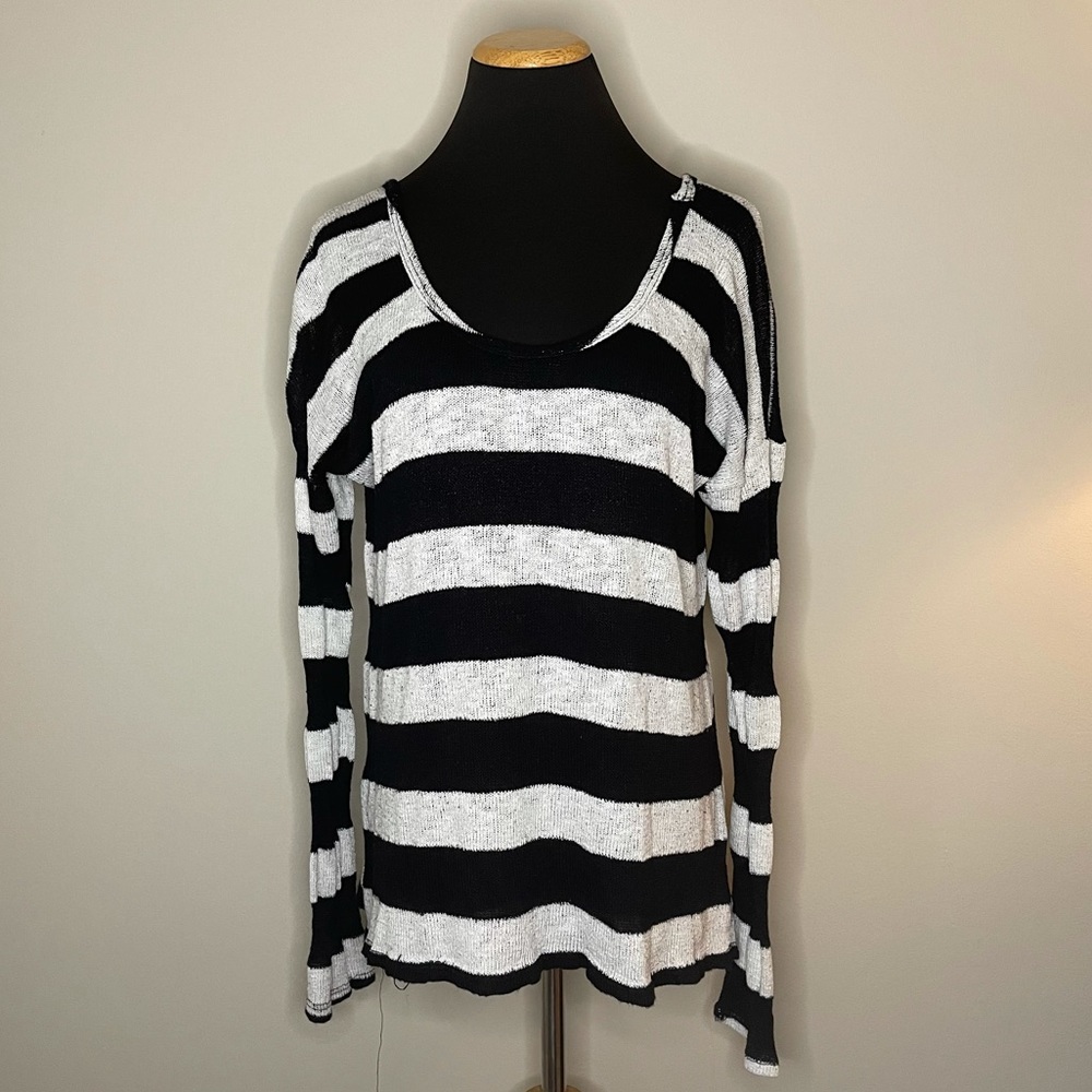 MM Couture Striped Long Sleeve